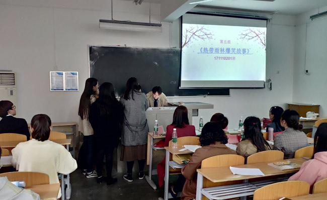 公司伟德bv1946官网举办第五届日语配音大赛
